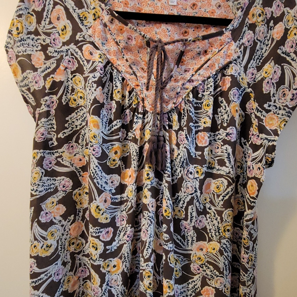 Floral Women's Top - Multicolor